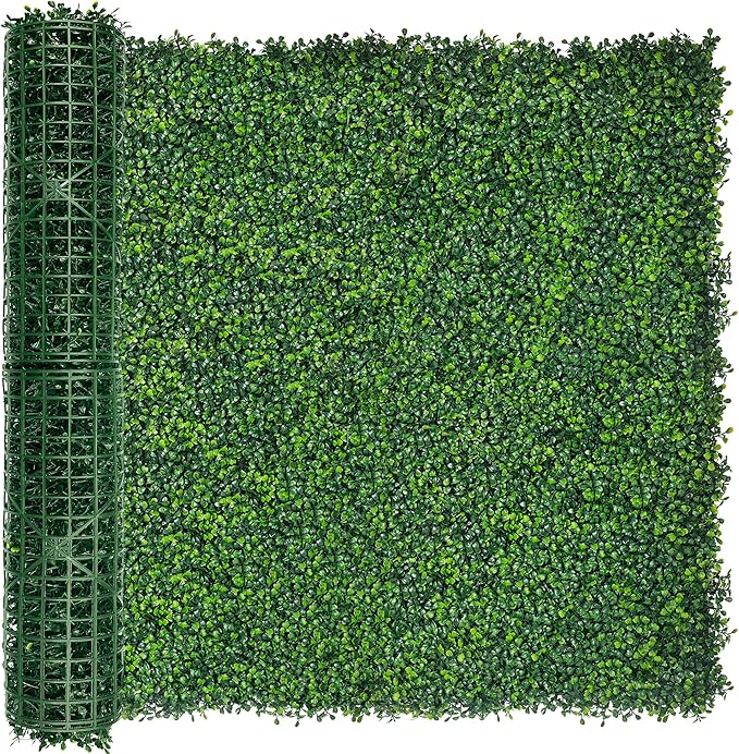 DOPGIB Artificial Ivy Privacy Fence Screen,40"x 140" (39 SQFT) 4-Layer Leaf UV-Anti Faux Greenery Boxwood Backdrop Ivy Vine Leaf Panels for Outdoor, Indoor, Garden,Backyard and Decor