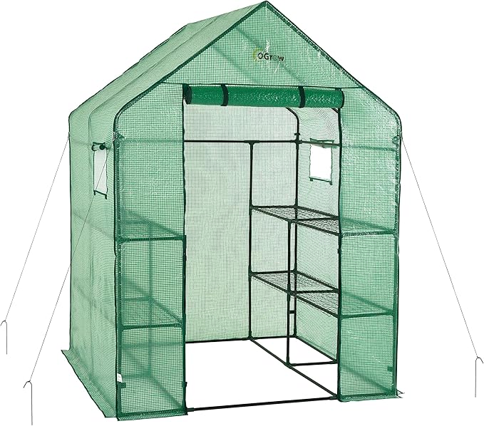 Machrus OGrow Greenhouse Kit, Multiple Sizes, Green House, Small Green Houses for Outside, Small Greenhouses for Outdoors, Mini Greenhouse Outdoor