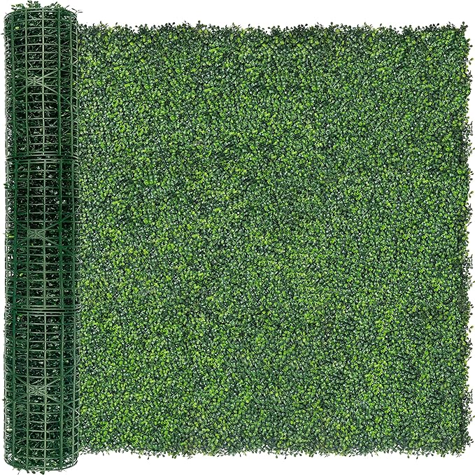 DOPGIB Artificial Ivy Privacy Fence Screen: 60"x 140" (58.5 SQFT) 4-Layer Leaf UV-Anti Faux Greenery Boxwood Backdrop Ivy Vine Leaf Panels for Outdoor, Indoor, Garden, Backyard and Decor