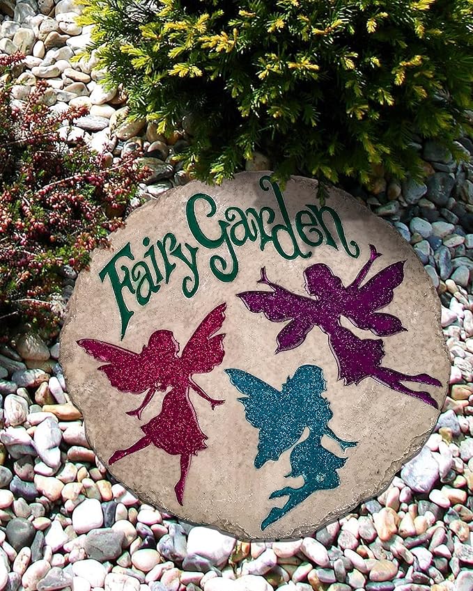 Spoontiques - Garden Décor - If Love Could Have Saved You Stepping Stone - Decorative Stone for Garden